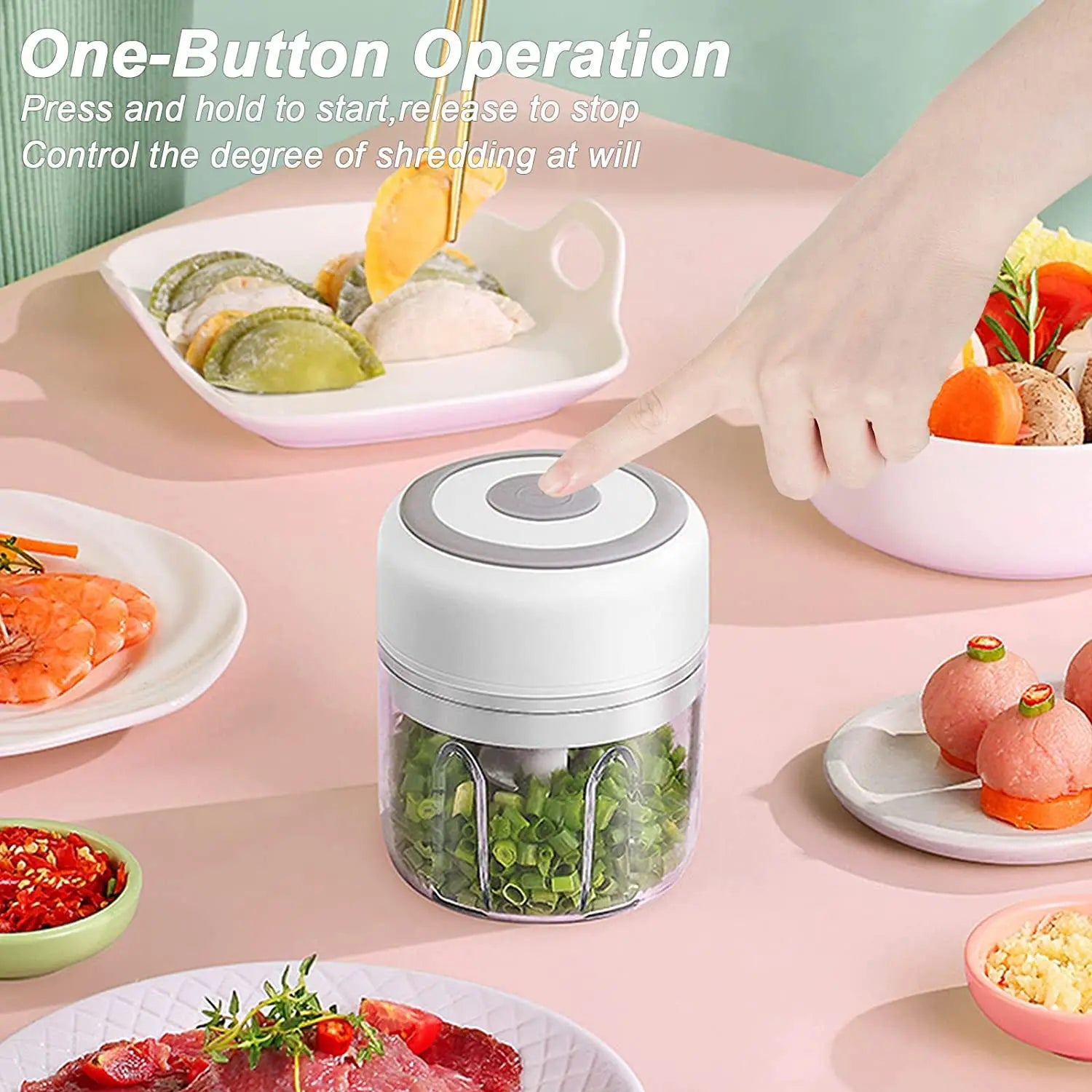 Electric Mini Food Chopper