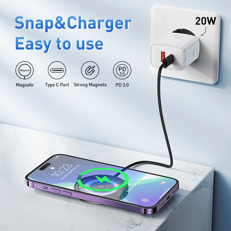 15W Magnetic Wireless Charger