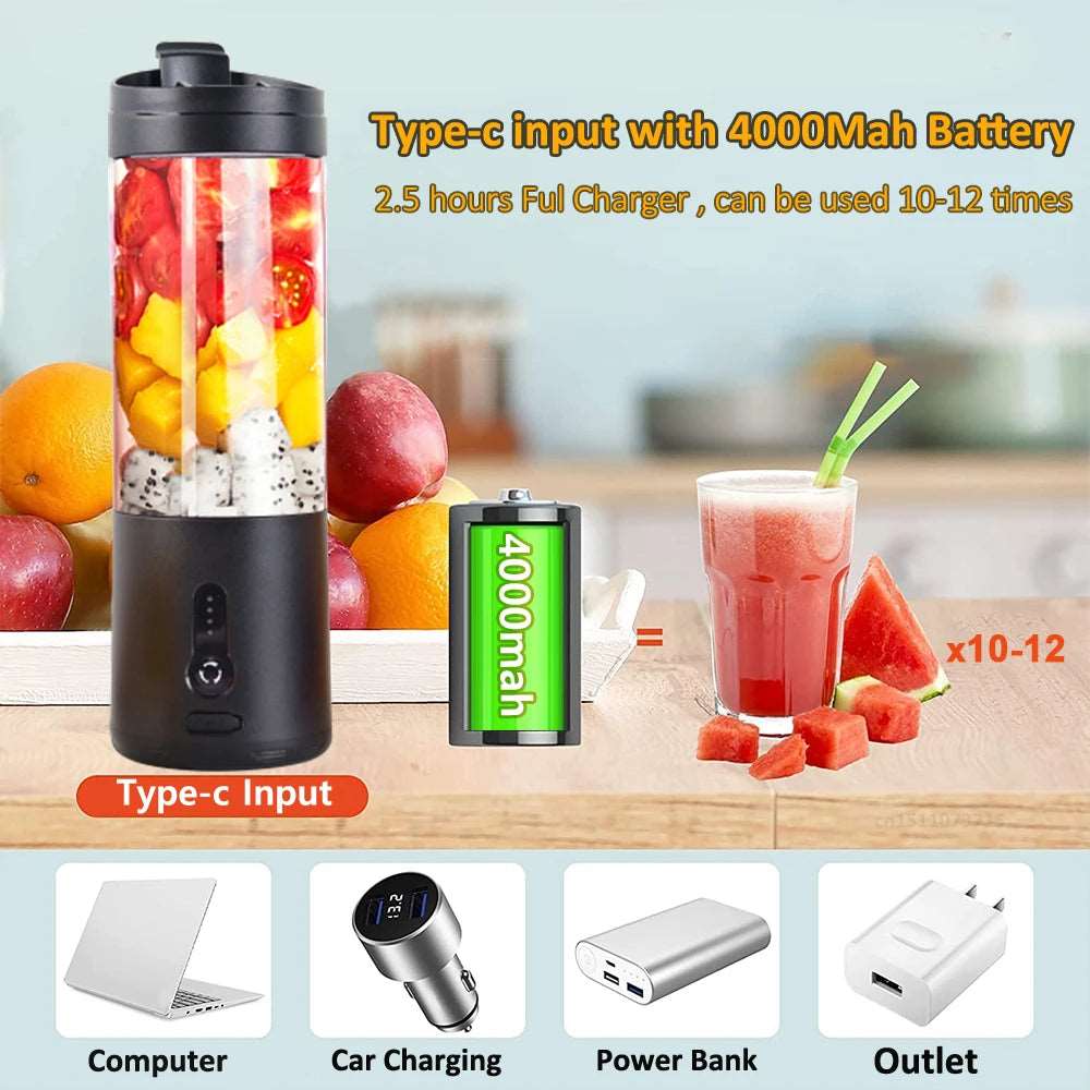 Electric Fruit Juicer & Smoothie Maker