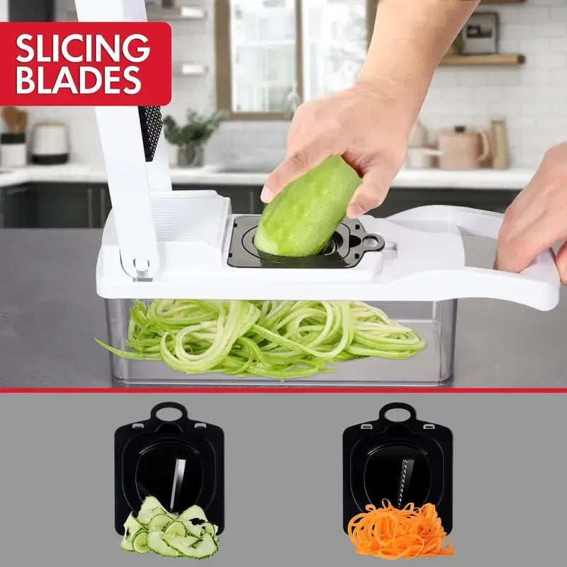 14-Piece Multi-Functional Kitchen Vegetable Cutter