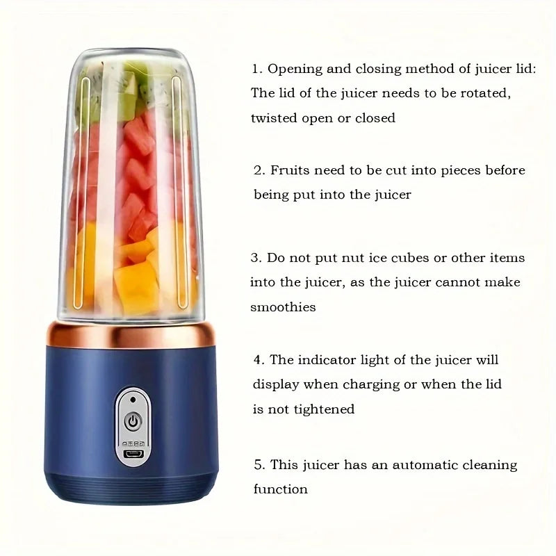 Portable Fruit Juice Blender