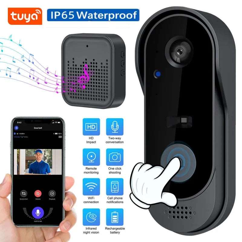 Wireless Video Doorbell with Camera