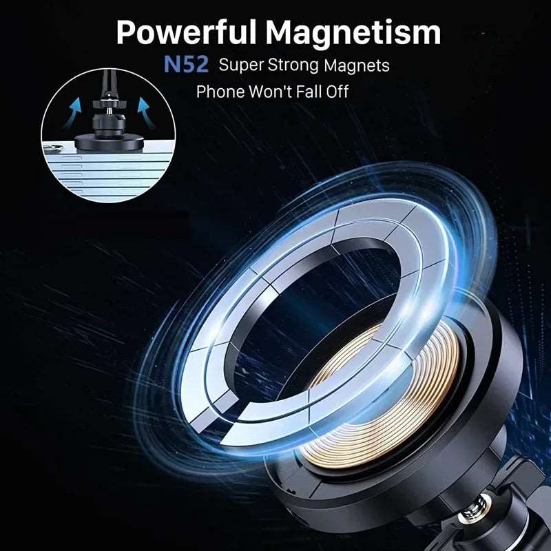 Magnetic Car Wireless Charger & Phone Holder