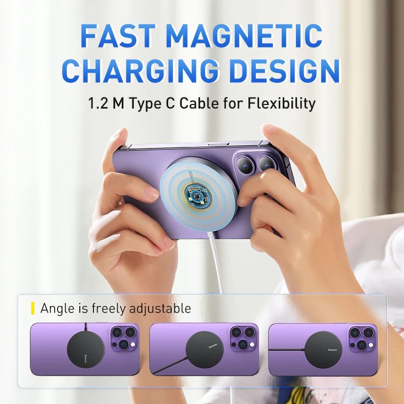 15W Magnetic Wireless Charger