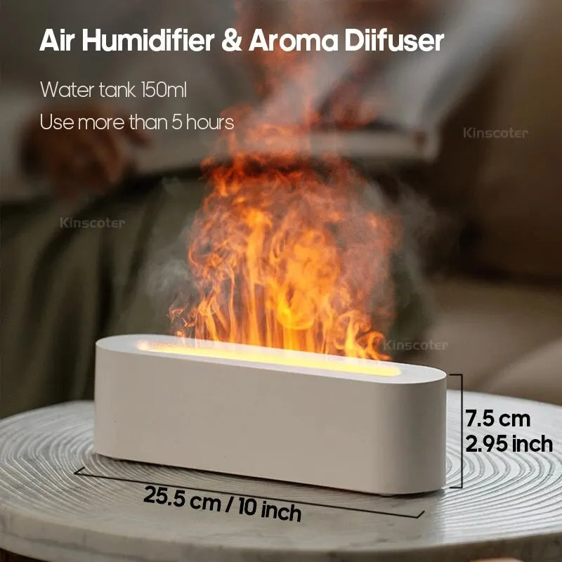 RGB Flame Aroma Diffuser