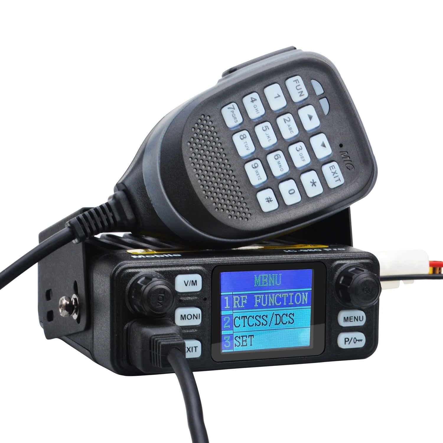 HIROYASU Walkie Talkie IC-980 Pro UHF VHF Dual Band Dual Watch 25W