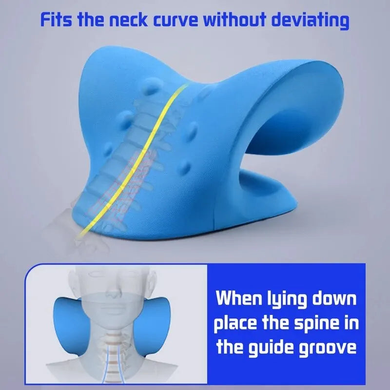 U-Shaped Cervical Spine Massage Pillow