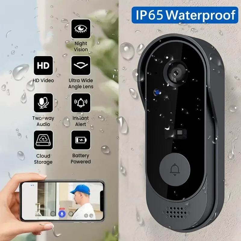 Wireless Video Doorbell with Camera