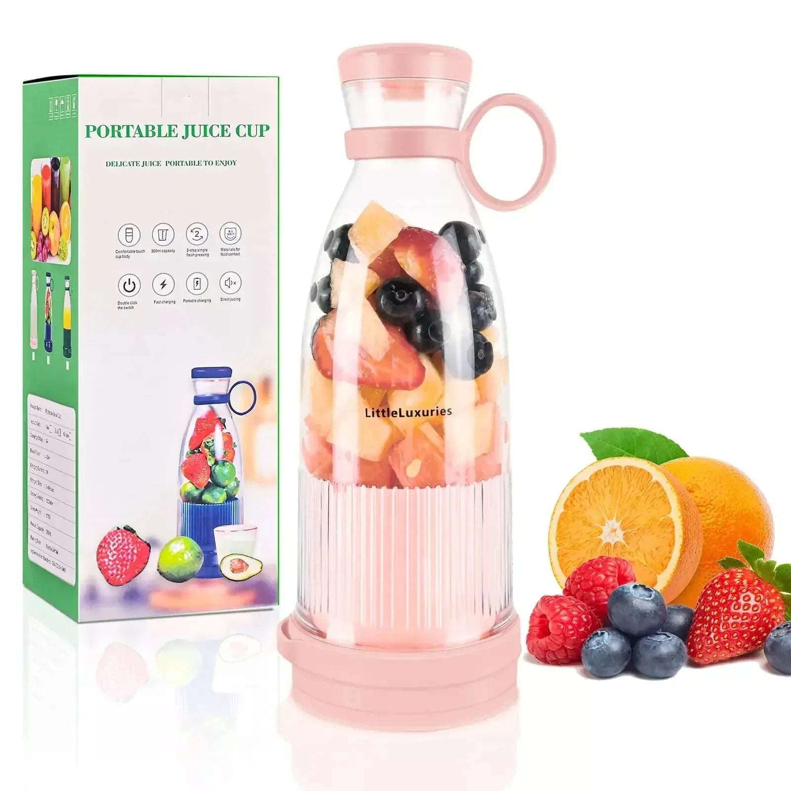 Rechargeable USB Fruit Juicer & Mini Electric Blender