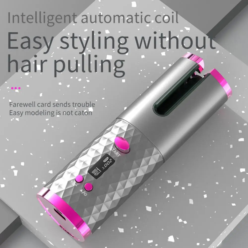 Automatic Wireless Hair Curler