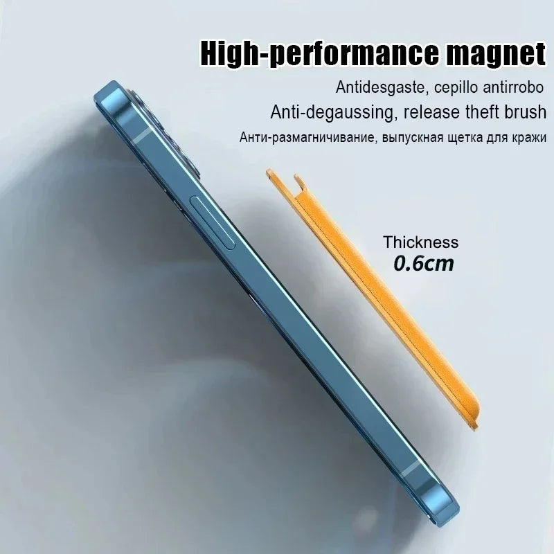 Leather Magnetic Case for iPhone