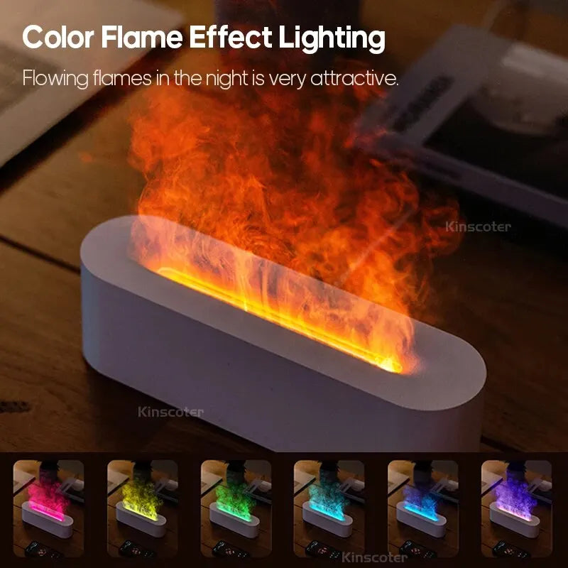 RGB Flame Aroma Diffuser