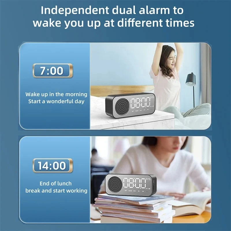 Bluetooth Desktop Alarm Clock