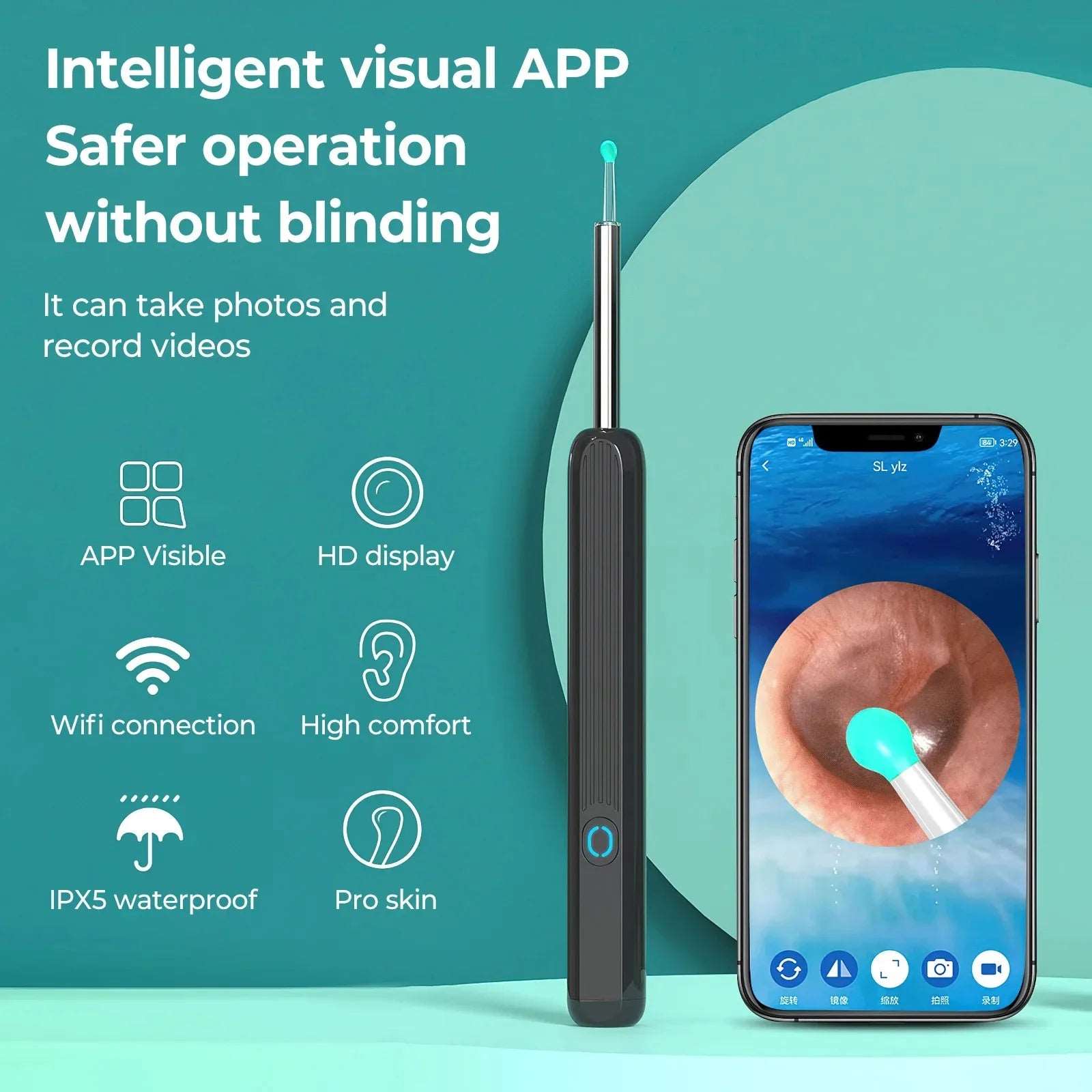 Wireless Smart Ear Cleaner